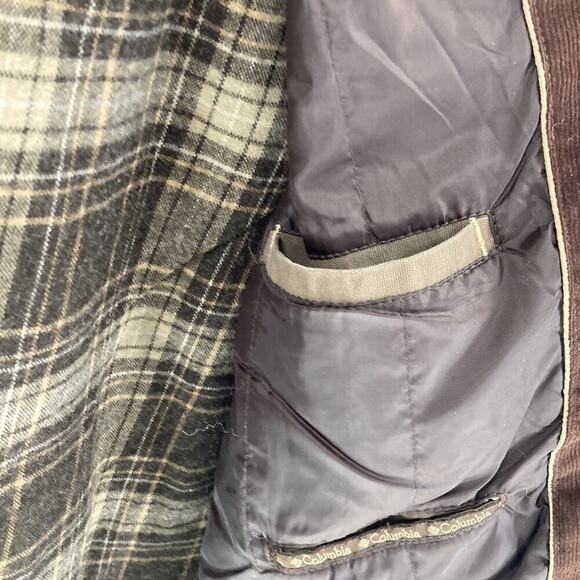 COLUMBIA Wool blend Lined Cotton Barn Coat Field Chore Jacket ranch country XL - Picture 10 of 11